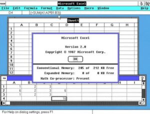 Microsoft Excel 2.0